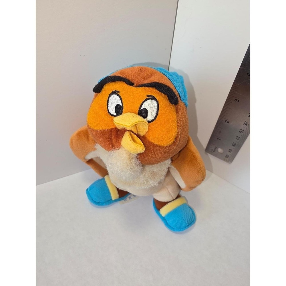 vintage Mattel Disney "Nap Time" Owl bean bag plush from the Winnie the Pooh